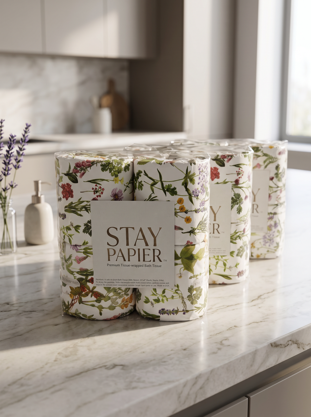 Stay Papier Wildflower Story Bath - 12 Roll Edition