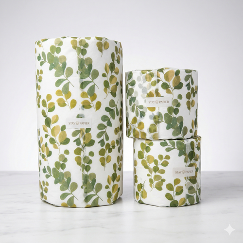 Botanical Sanctuary Signature Bundle | 2 Rolls Paper Towel + 8 Rolls Bath Tissue