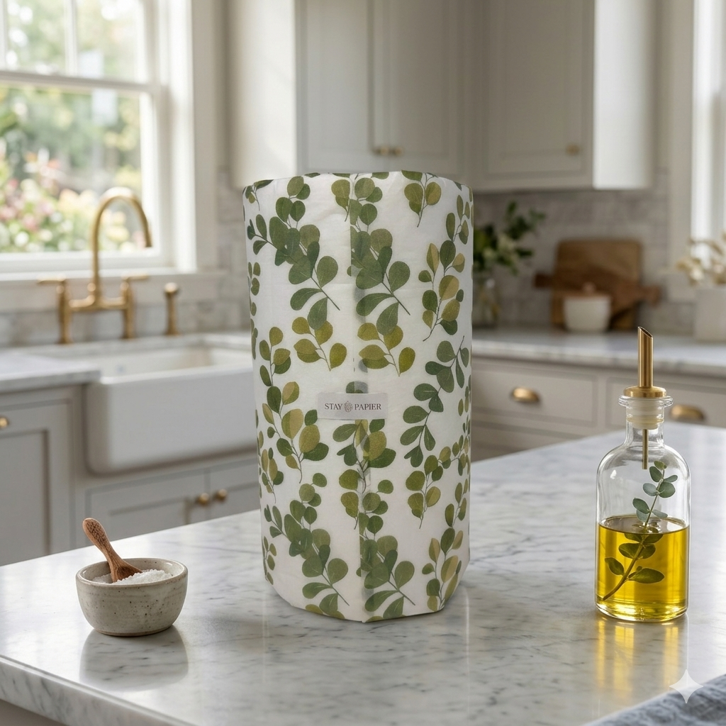 Stay Papier™ Paper Towel Roll -  Botanical Sanctuary - Multi Pack